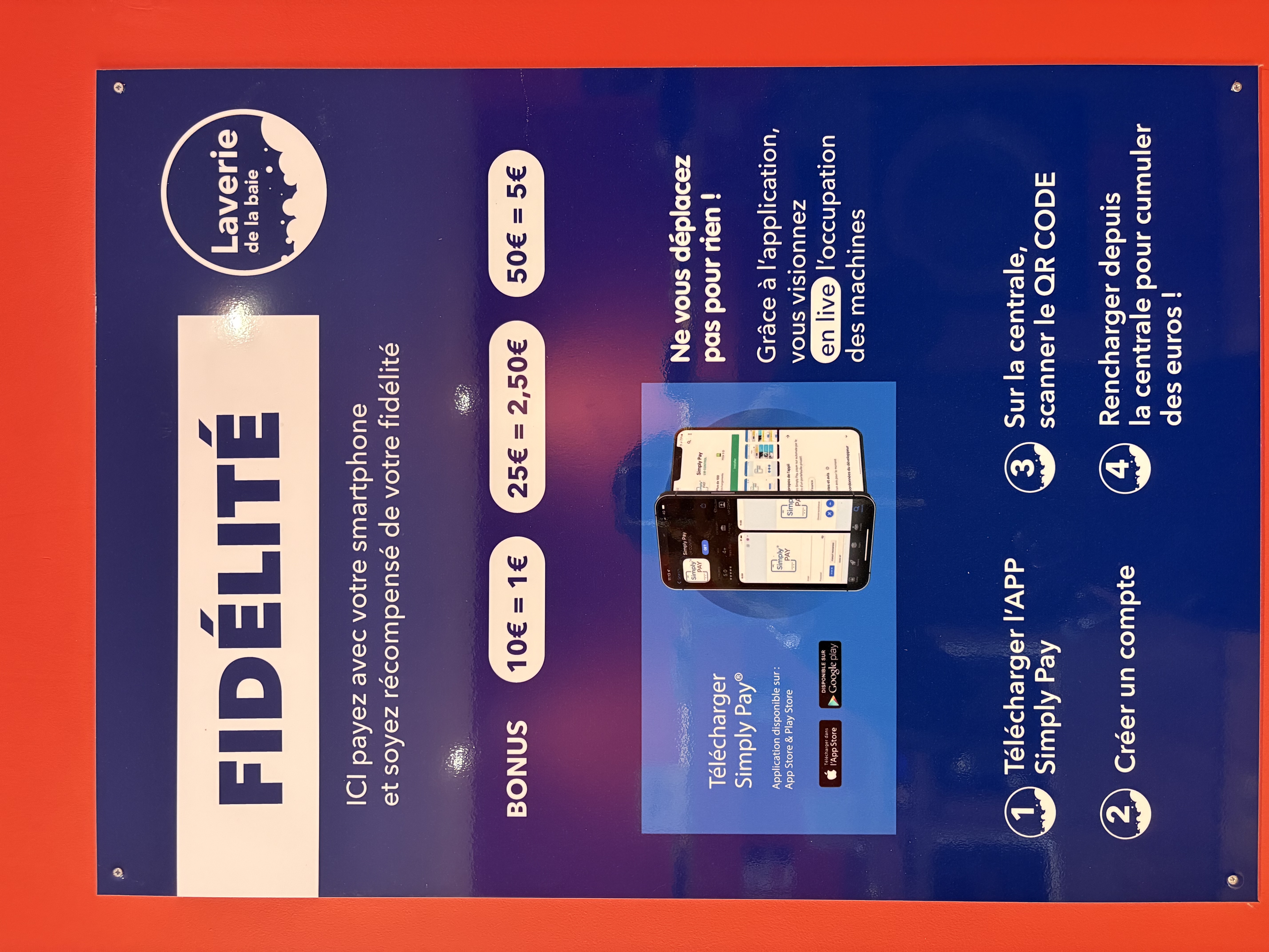 App Fidélité Simply pay