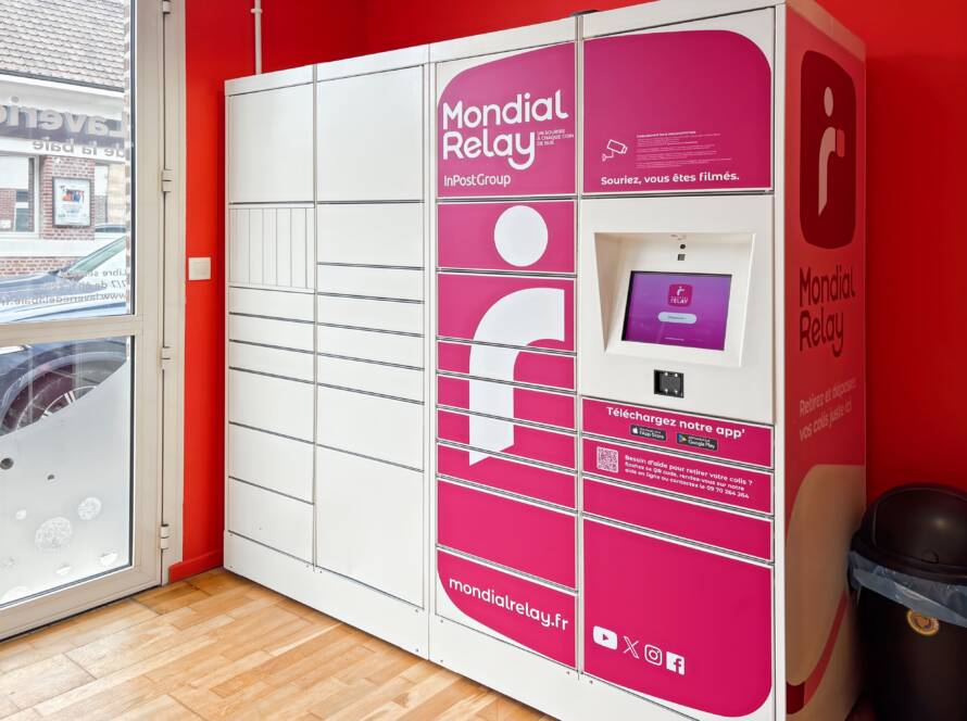 Mondial relay lockers
